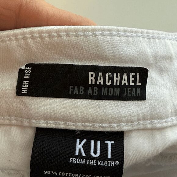 Kut from the Kloth Rachel Fab Ab Mom Jeans, Size 8 - Picture 7 of 8
